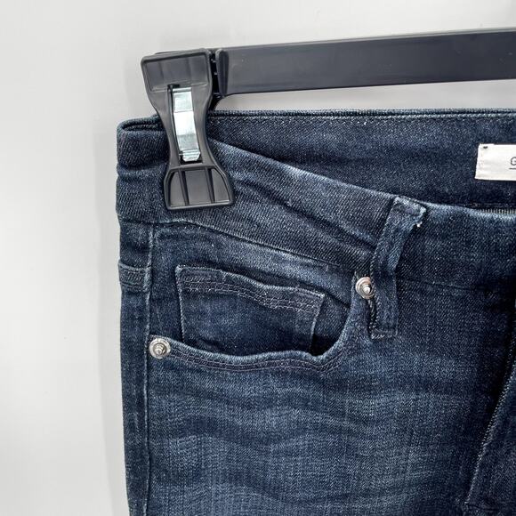 GOOD AMERICAN NWT Good Flare Jean in Blue025 // 00 - Picture 7 of 11